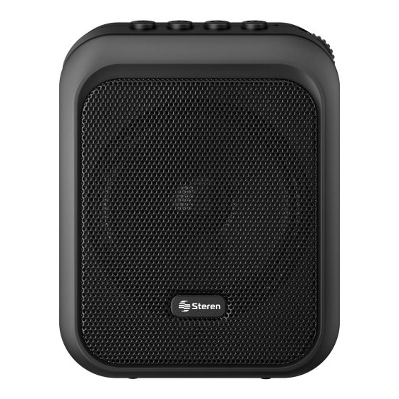 AMPLIFICADOR STEREN DE VOZ PORTATIL BT-USB RECARGABLE AMP-050