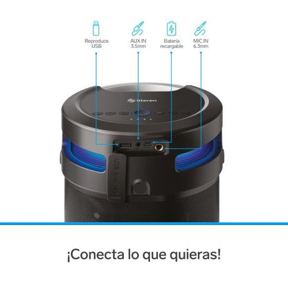 BOCINA ACTIVA STEREN BLUETOOTH BOOM-500