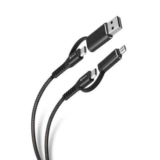 CABLE 4 EN 1 STEREN USB / USB C / MICRO USB USB-4711