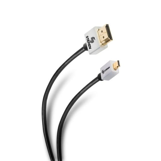 CABLE ULTRASLIM HDMI A MICRO HDMI 1.8M STEREN 295-826