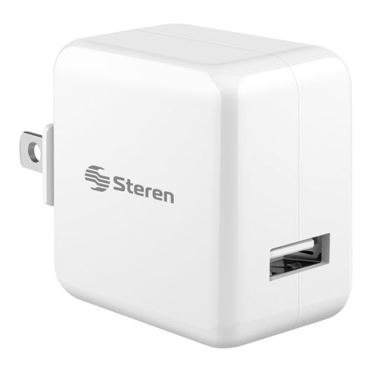 CARGADOR STEREN USB 2.1AMP ELI-712