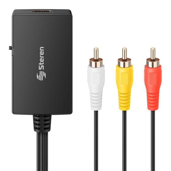 CONVERTIDOR STEREN HDMI A RCA 208-140