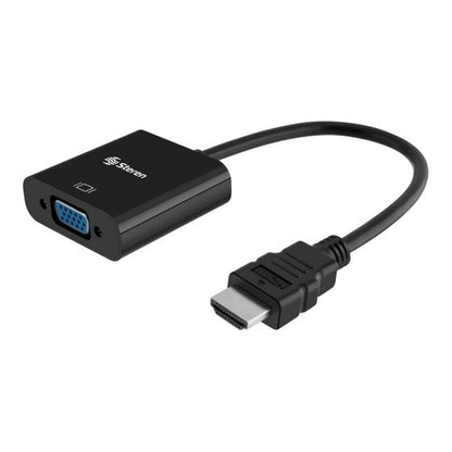 CONVERTIDOR STEREN AUDIO 7 VIDEO HDMI A VGA P/PC 208-151