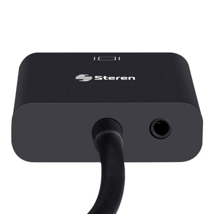 CONVERTIDOR STEREN AUDIO 7 VIDEO HDMI A VGA P/PC 208-151