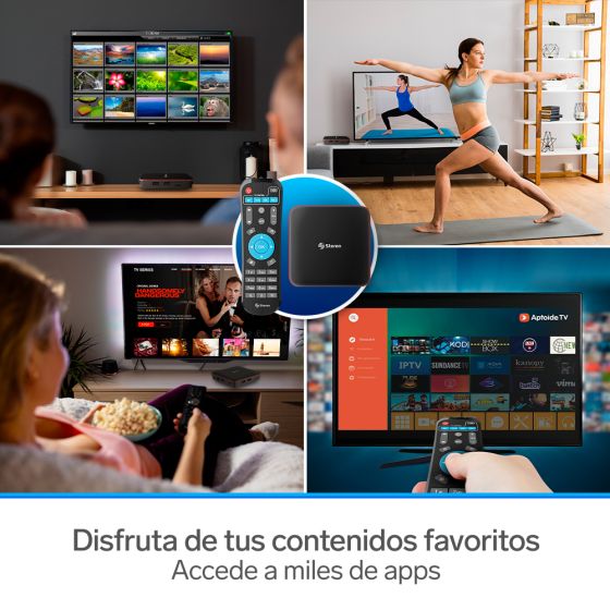 CONVERTIDOR STEREN DE TV NORMAL A SMART TV INTV-110