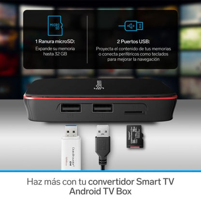 CONVERTIDOR STEREN DE TV NORMAL A SMART TV INTV-110