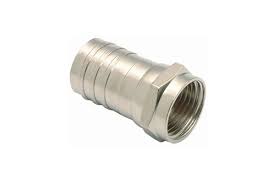 CONECTOR COAXIAL RG6 DE PRESION