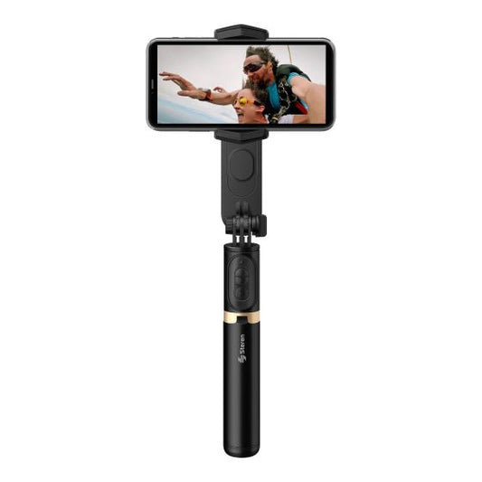 ESTABILIZADOR STEREN GIMBAL 1 EJE, CON SELFIE STICK BT GMB-1000