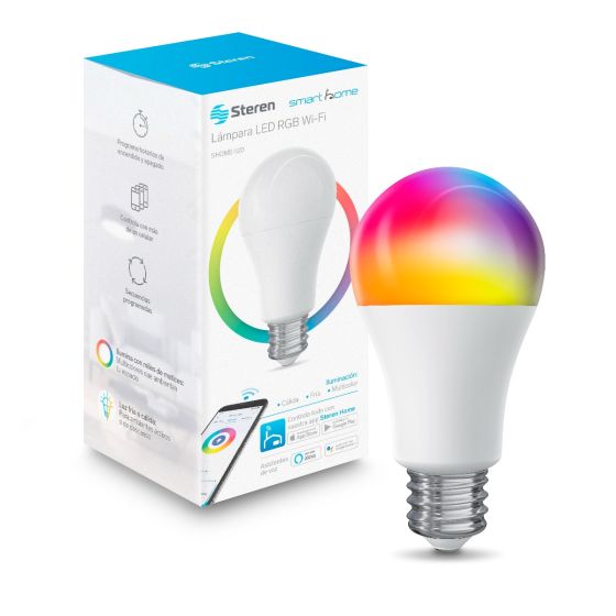 BOMBILLA STEREN LED WI-FI 10W SHOME-120/3 UNIDAD