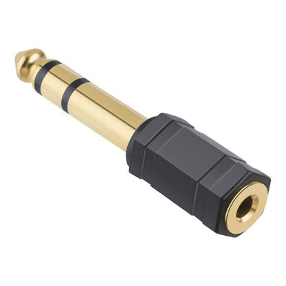 Adaptador elite de jack 3,5 mm a plug 1/4, estéreo Steren 252-160