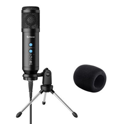 MICROFONO STEREN CONDENSADO USB MIC-556