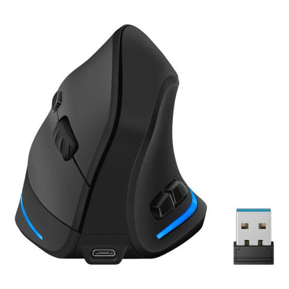 MOUSE INALAMBRICO VERTICAL STEREN COM-5730 BAT. RECARGABLE