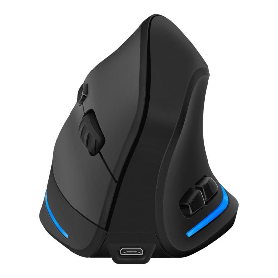 MOUSE INALAMBRICO VERTICAL STEREN COM-5730 BAT. RECARGABLE