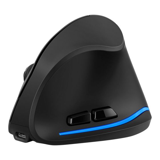 MOUSE INALAMBRICO VERTICAL STEREN COM-5730 BAT. RECARGABLE