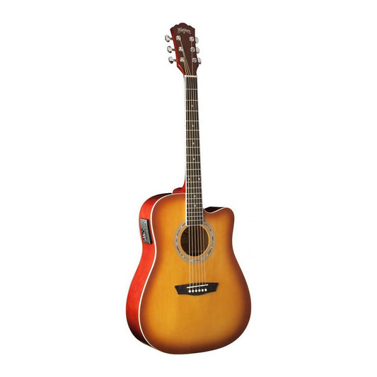Guitarra electroacústica Washburn WA90CETS-W-U sombreada